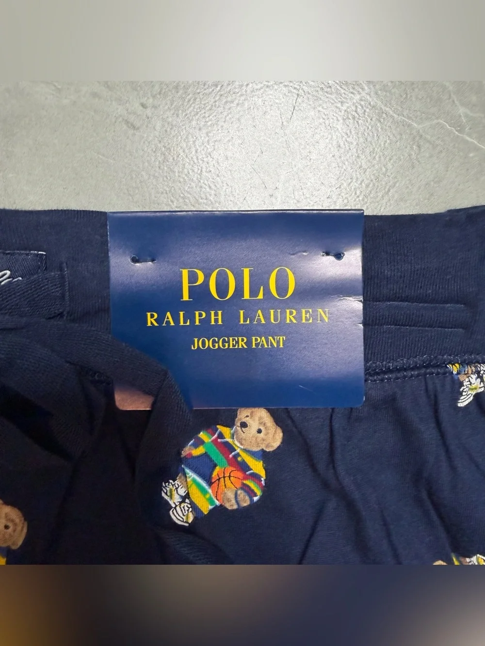 Polo Ralph Lauren Mens Polo Bear Basketball Jogger Lounge Pants- Size XL NWT